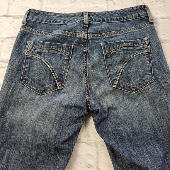 Eddie Bauer Curvy Specially Dyed Bootcut Jeans size 2R - Picture 4 of 16